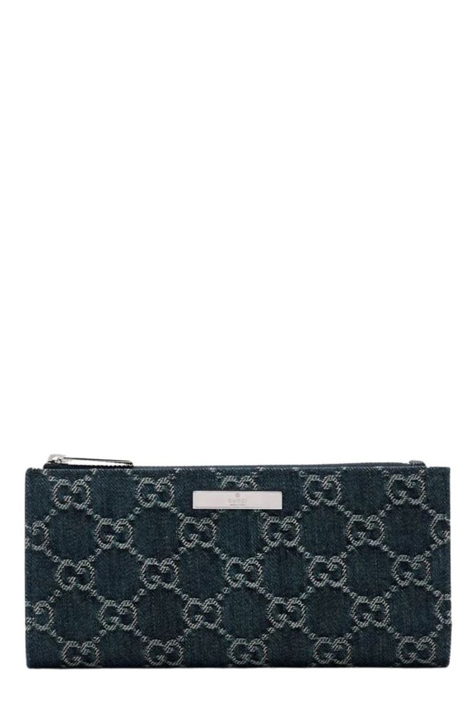 Gucci Logo Plaque Long Wallet