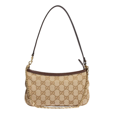 (WMNS) Gucci Gossip Small Shoulder Bag 'Sand Brown'