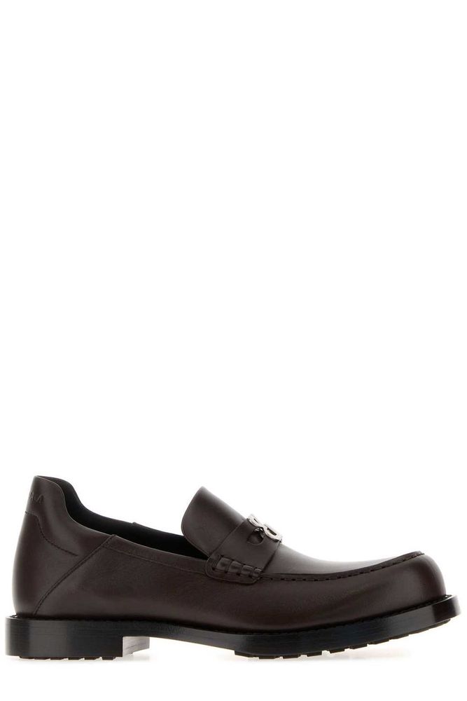 Balenciaga Comfy Logo Plaque Loafers