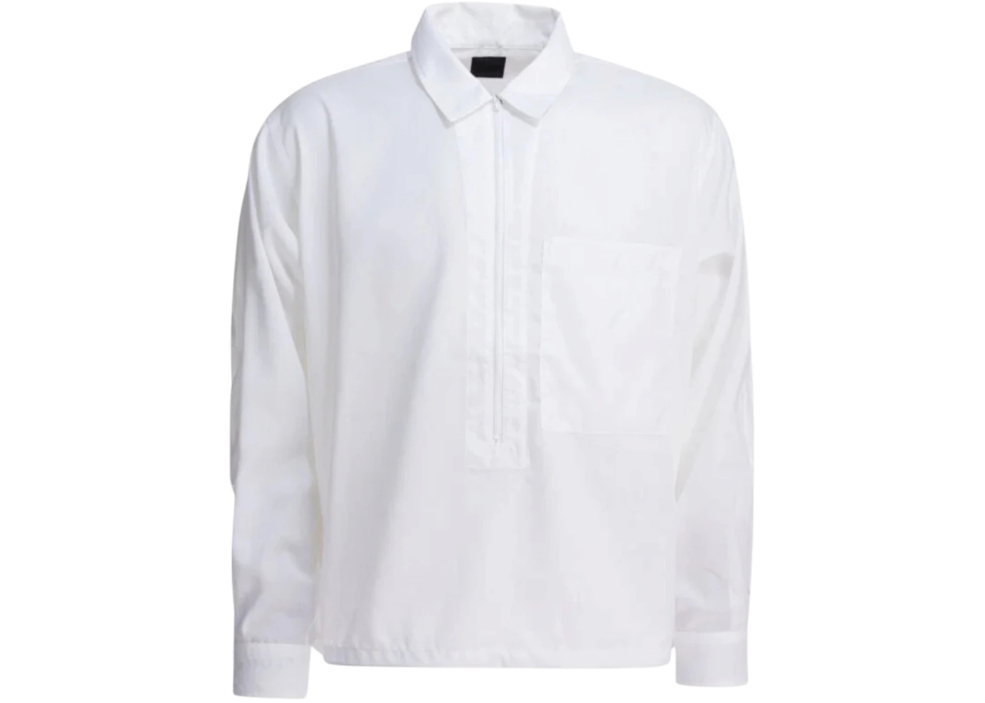 Daiwa Pier 39 Half Zipper Shirt White