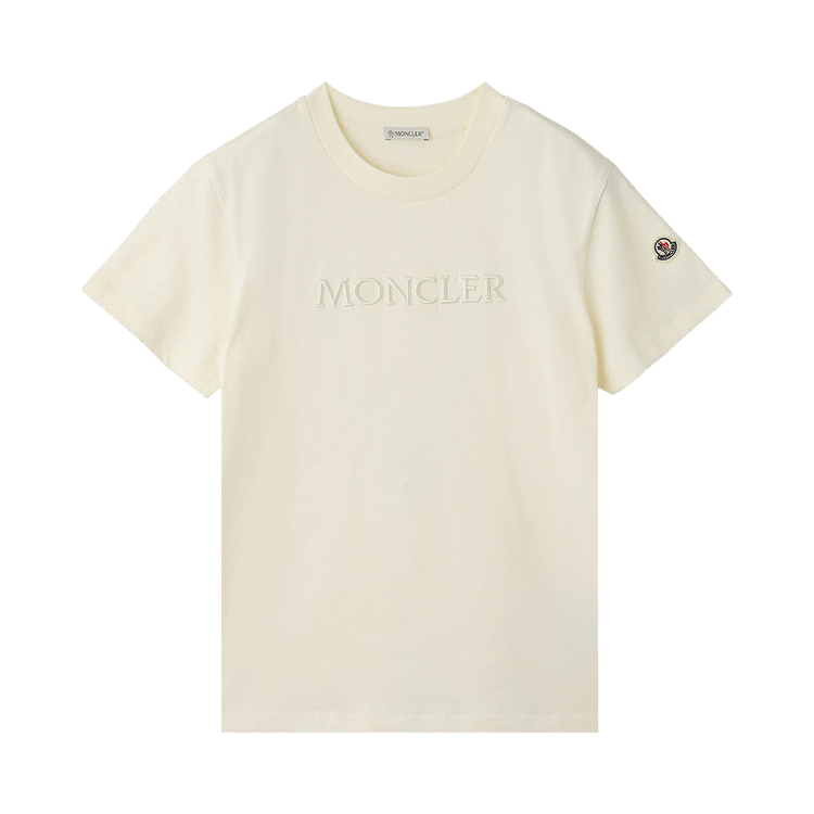 Moncler Crew Neck Short-Sleeve T-Shirt 'White'