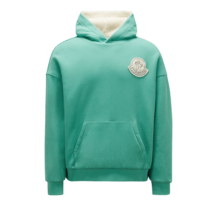 Moncler Genius x Pharrell Williams Popover Hoodie 'Aqua'