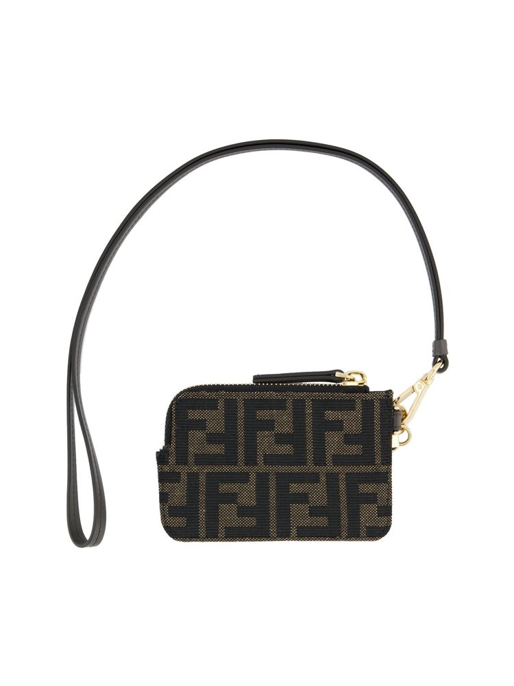 Fendi FF Strap Cardholder Wallet