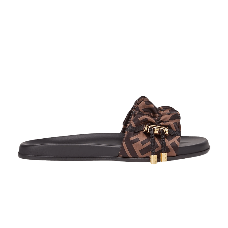 Fendi Wmns Vertigo Slides 'Brown'