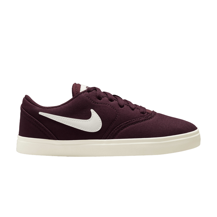 Nike Check Canvas SB GS 'Burgundy Crush'