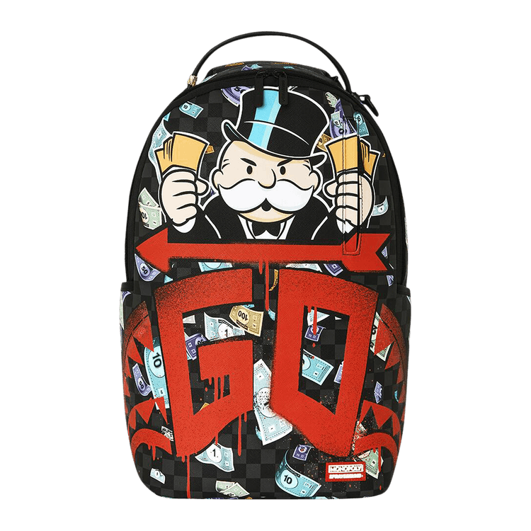 Sprayground Monopoly Time To Go Backpack 'Multicolor'