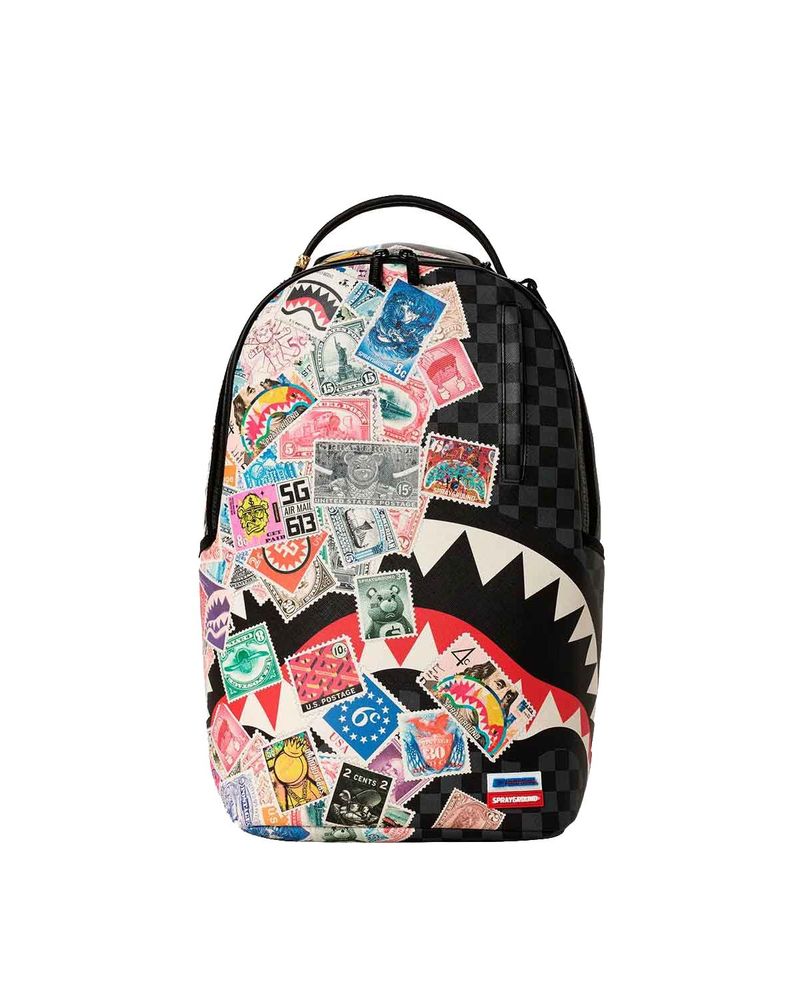 Sprayground Half Stamps Shark Mouth Backpack