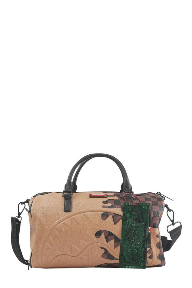 Sprayground Designer Drip Effect Mini Duffle Bag