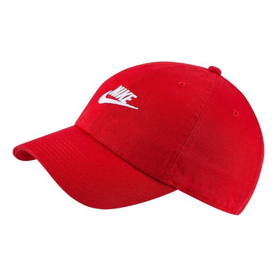 Nike Sportswear Heritage86 Futura Washed Adjustable Back Hat 'Red'