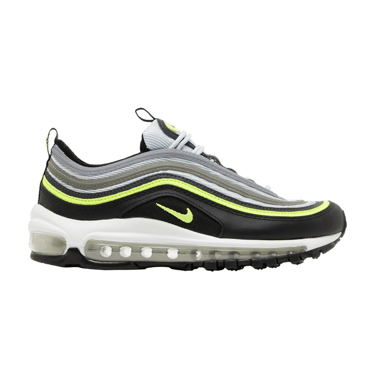 Nike Air Max 97 GS 'Platinum Black Volt'