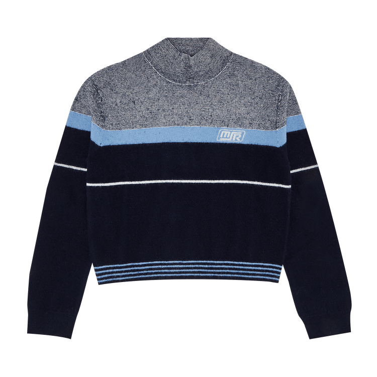 Martine Rose Pilling Jumper 'Navy Blue'