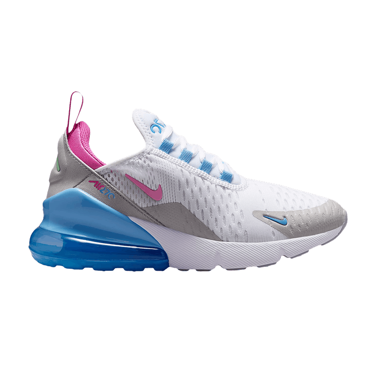 Nike Air Max 270 GS 'White Football Blue Arctic Green Pinksicle'