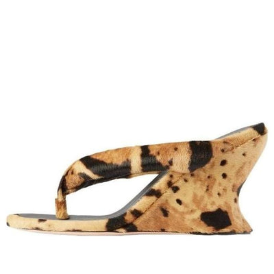 Balenciaga Gaeta Wedge Thong 'Leopard'