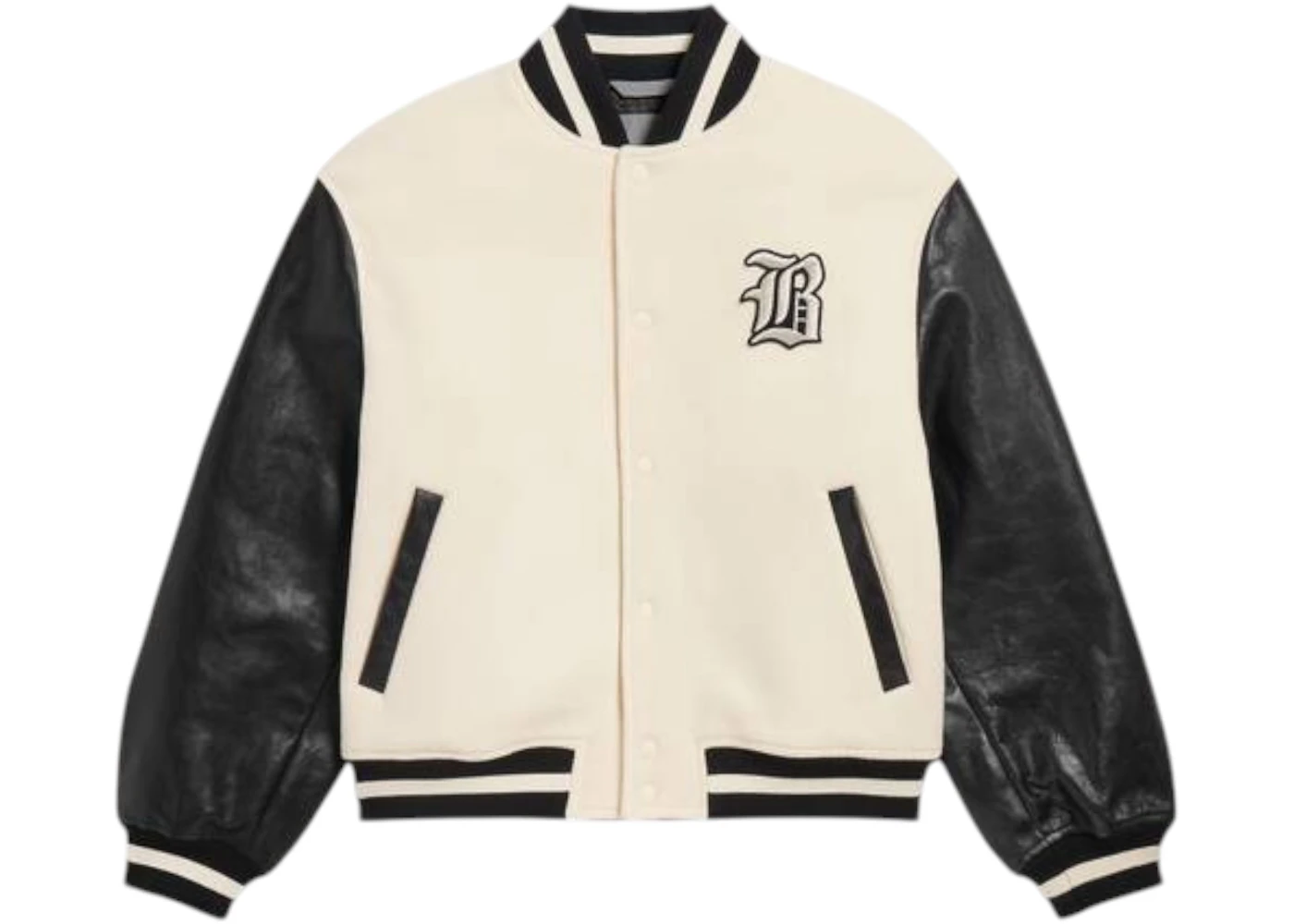 Balenciaga x NBA Varsity Jacket Ivory