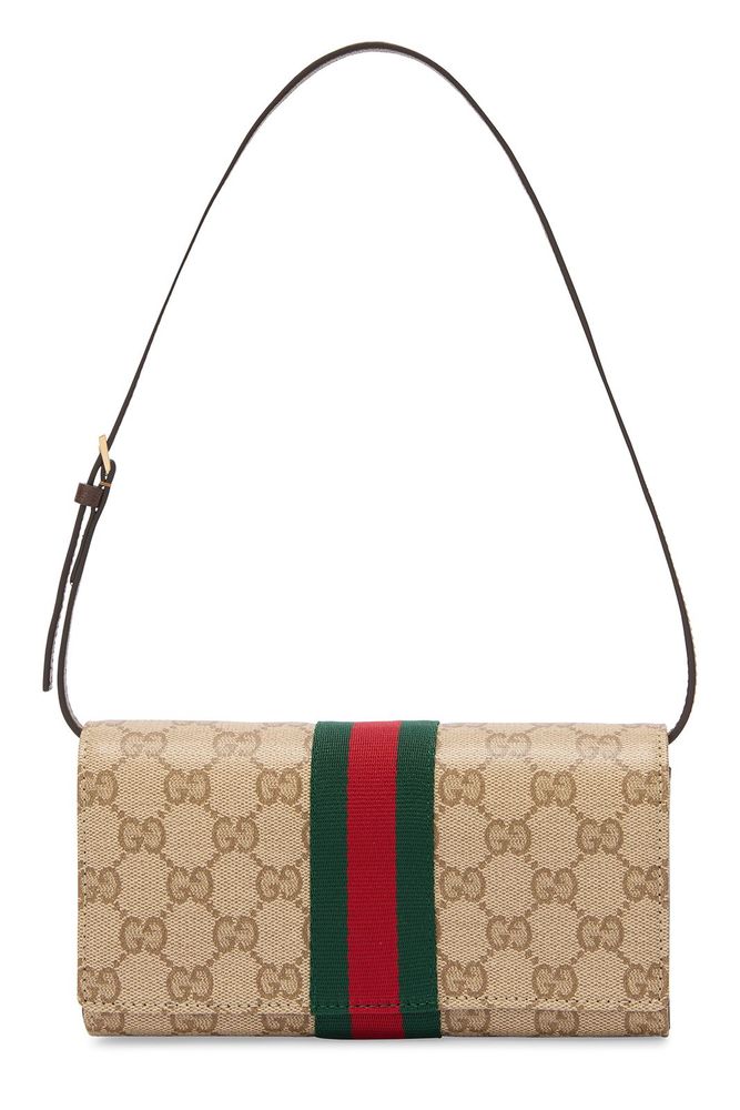Gucci Web Stripe Small Pouch Bag