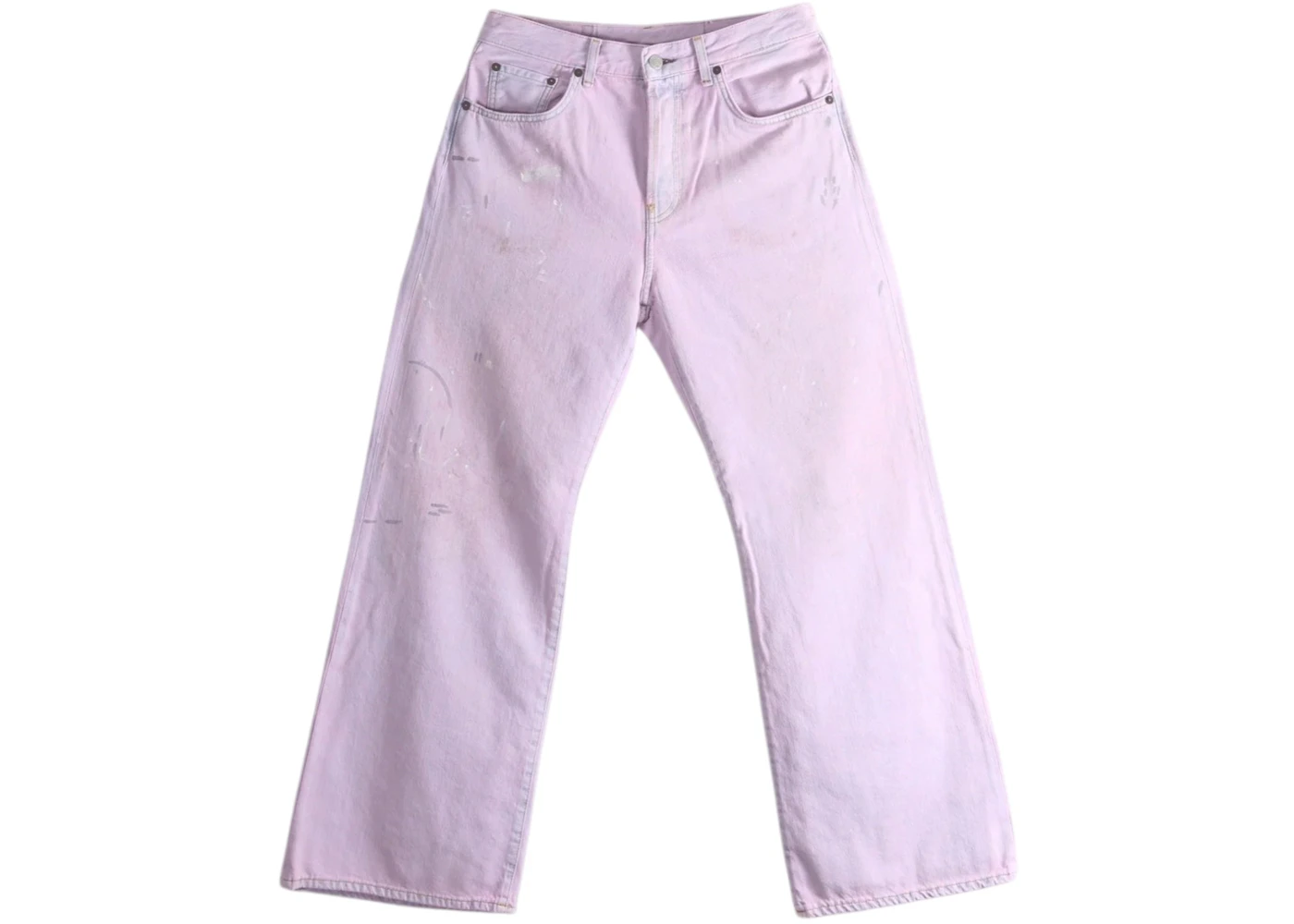 Acne Studios Women's Regular Fit Jeans Pink