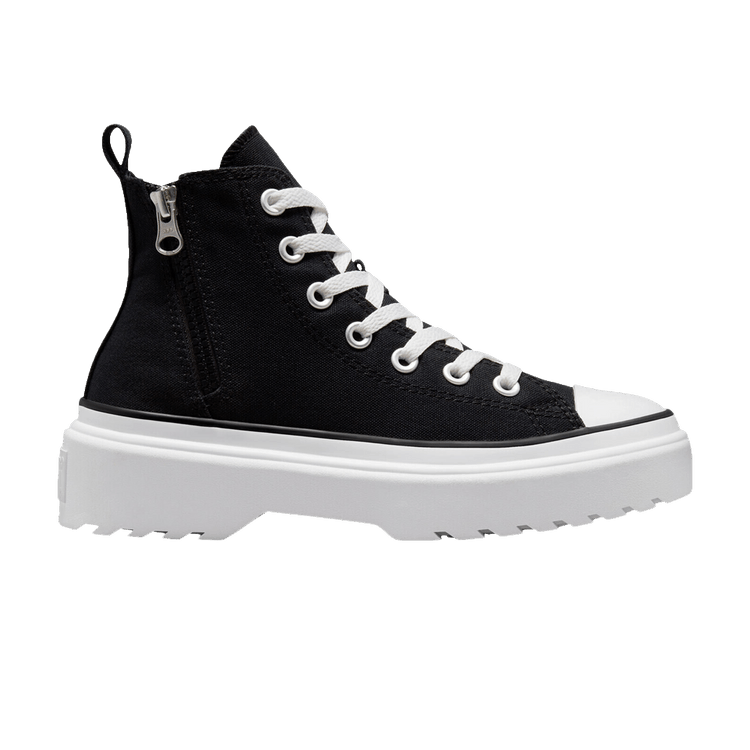 Converse Chuck Taylor All Star Lugged Lift Platform High GS 'Black White'