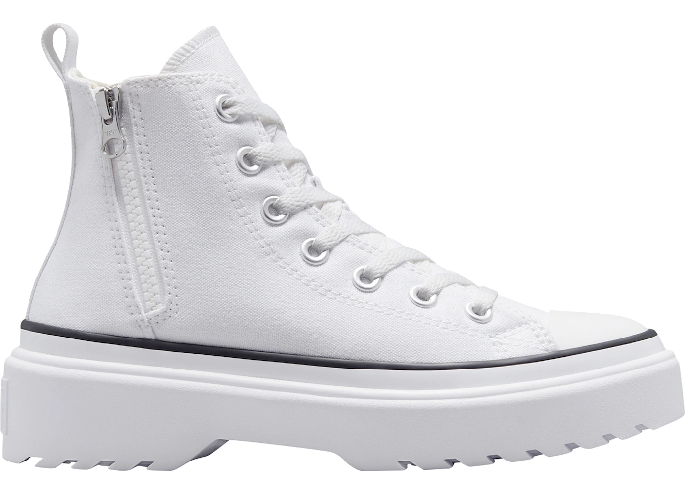 Converse Chuck Taylor All Star Lugged Lift Platform Canvas White (GS)