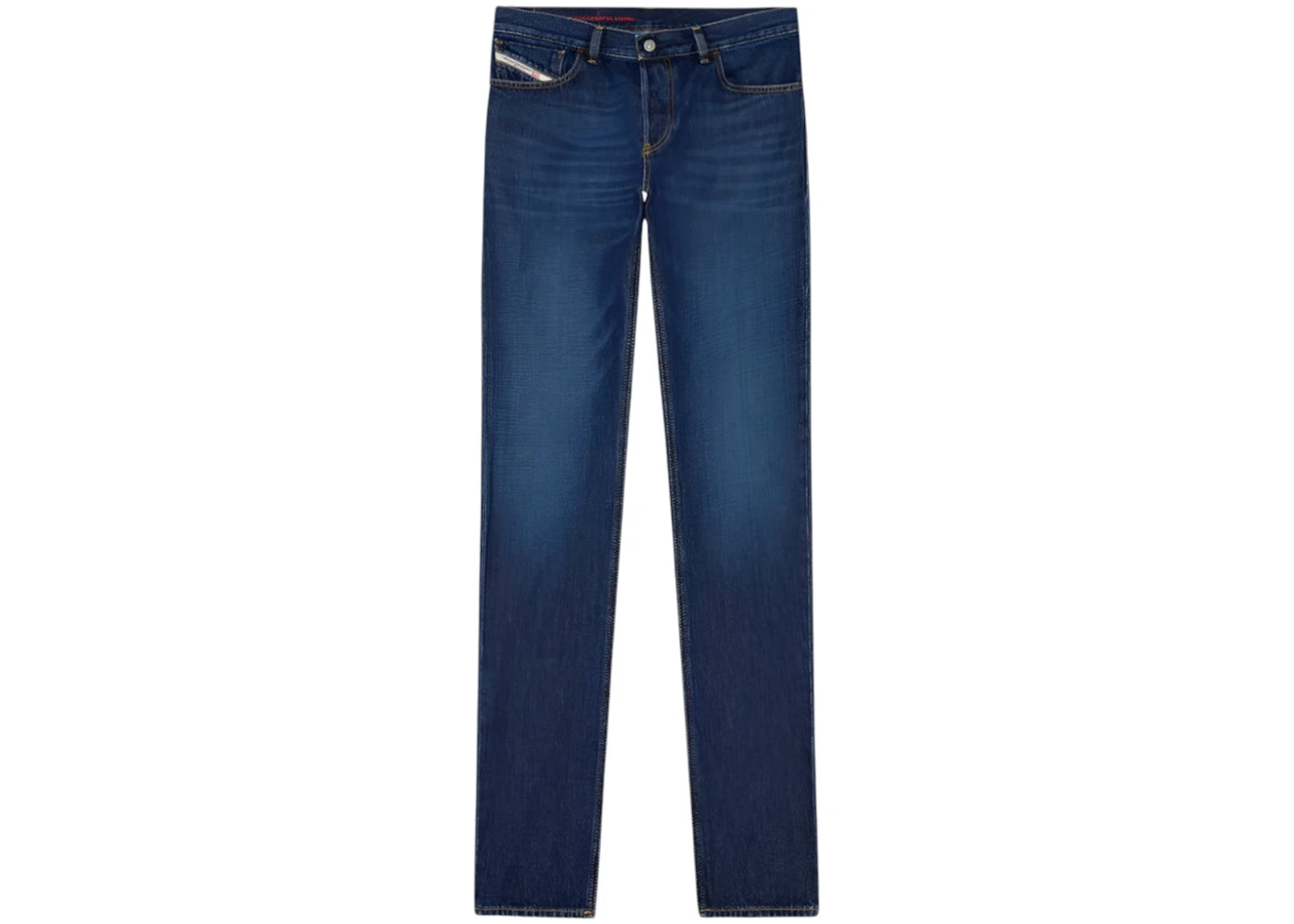 Diesel D-Sark Dark Blue Straight Fit Jeans Blue