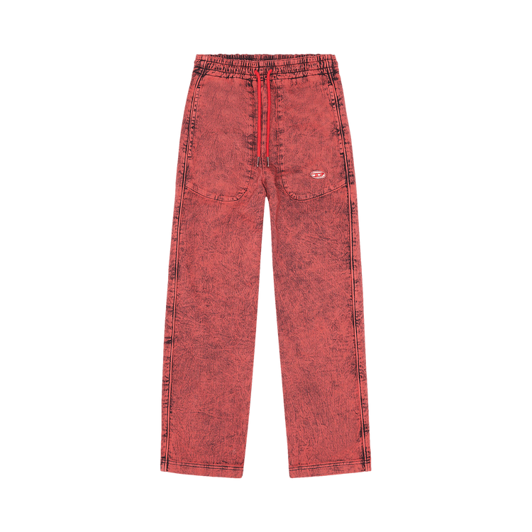 Diesel D-Martians NE FS Sweat Jeans 'Red'