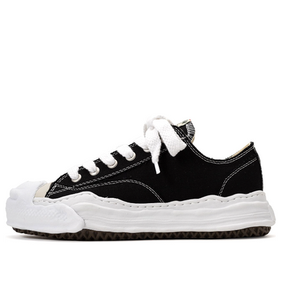 Maison MIHARA YASUHIRO HANK OG Sole Canvas Low 'Black White'
