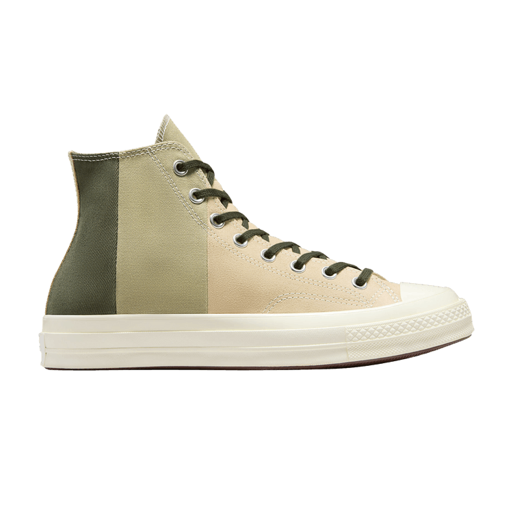 Converse Chuck 70 High 'Patchwork Suede - Nutty Granola Green'