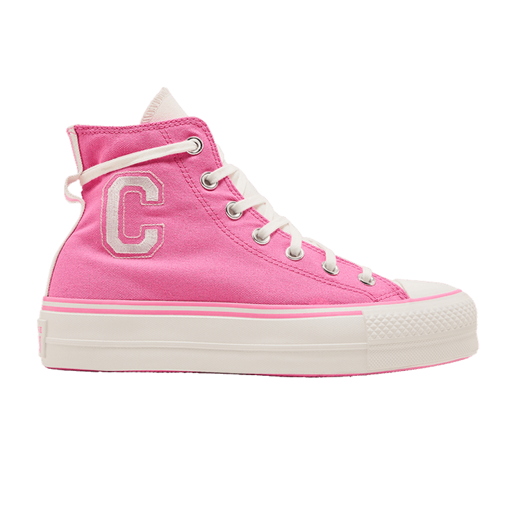 Converse Wmns Chuck Taylor All Star Lift Platform Retro Varsity High 'Oops Pink'