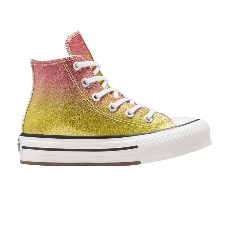 Converse Chuck Taylor All Star EVA Lift Platform High PS 'Citrus Glitz'
