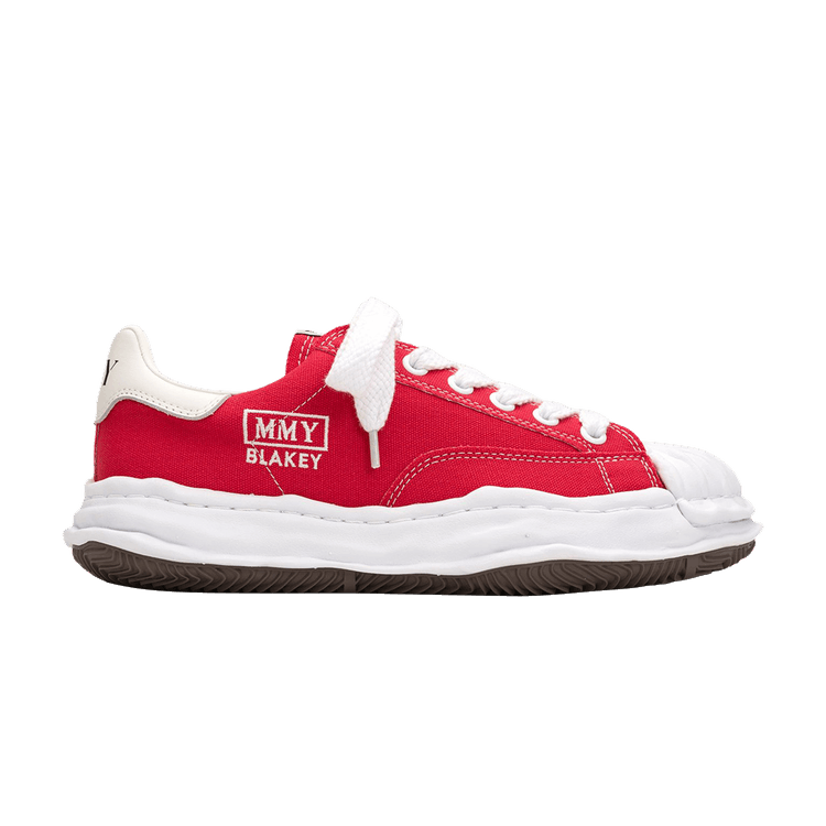 Maison Mihara Yasuhiro Blakey OG Sole Canvas Low 'Red'