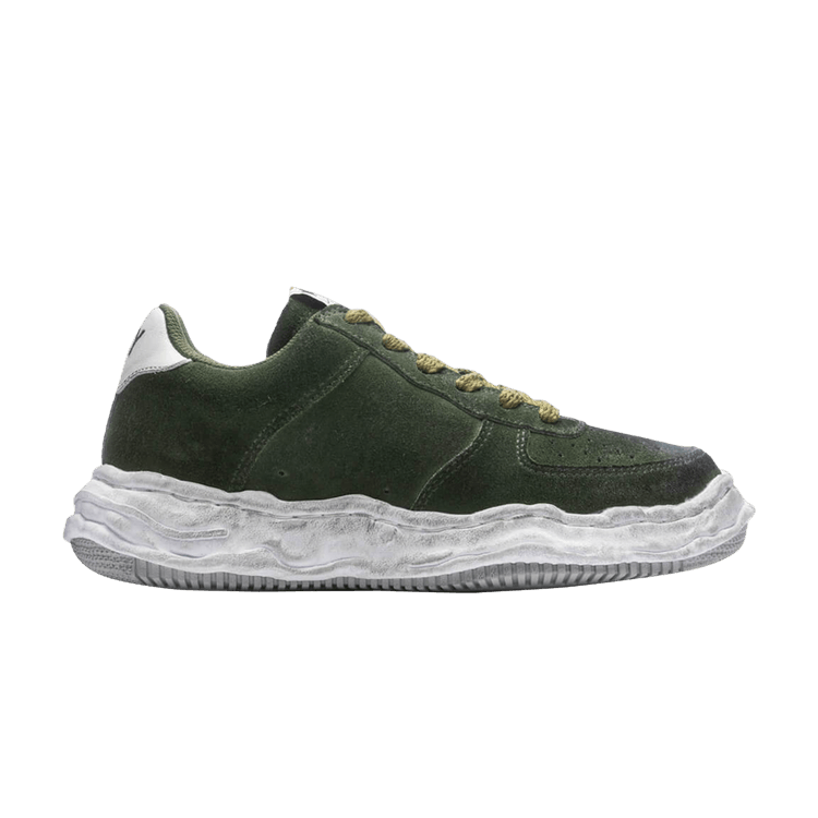 Maison Mihara Yasuhiro Wayne Brushed Suede Low 'Green'