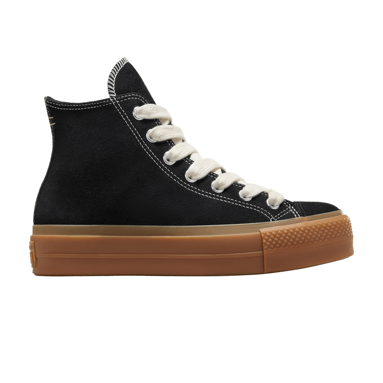Converse Wmns Chuck Taylor All Star Lift Platform High 'Black Honey Gum'