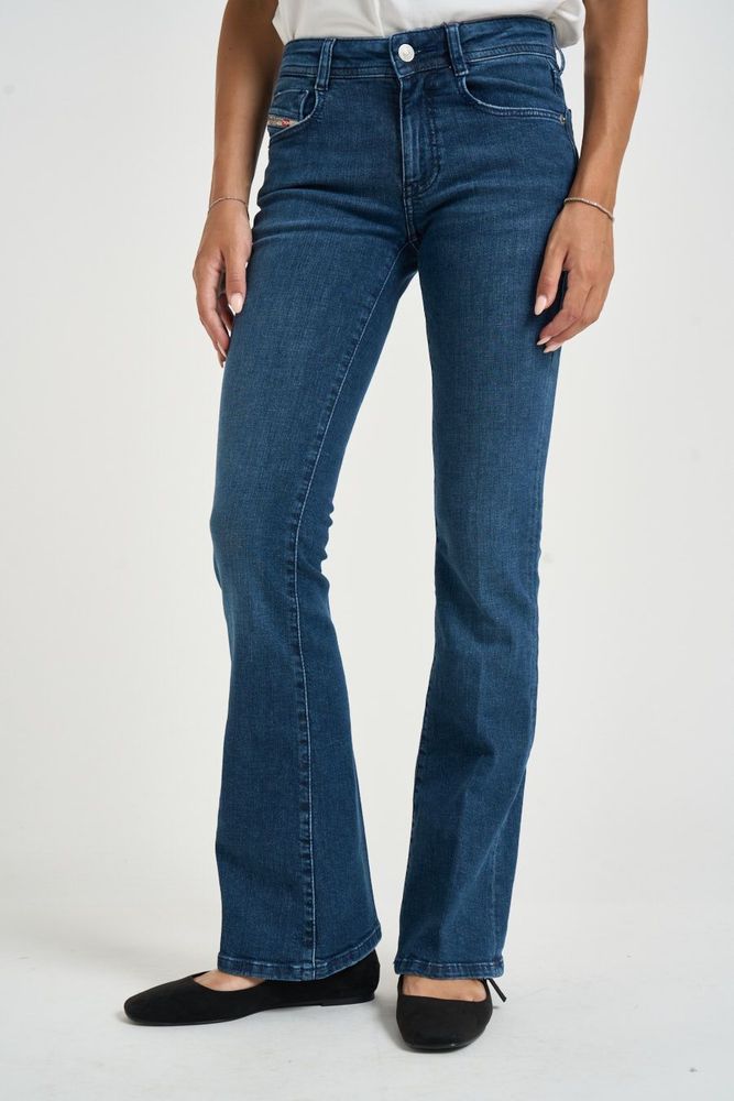 Diesel Mid-Rise Bootcut Jeans