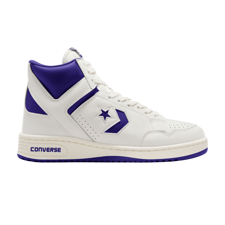 Converse Weapon Mid 'Vintage White Court Purple'