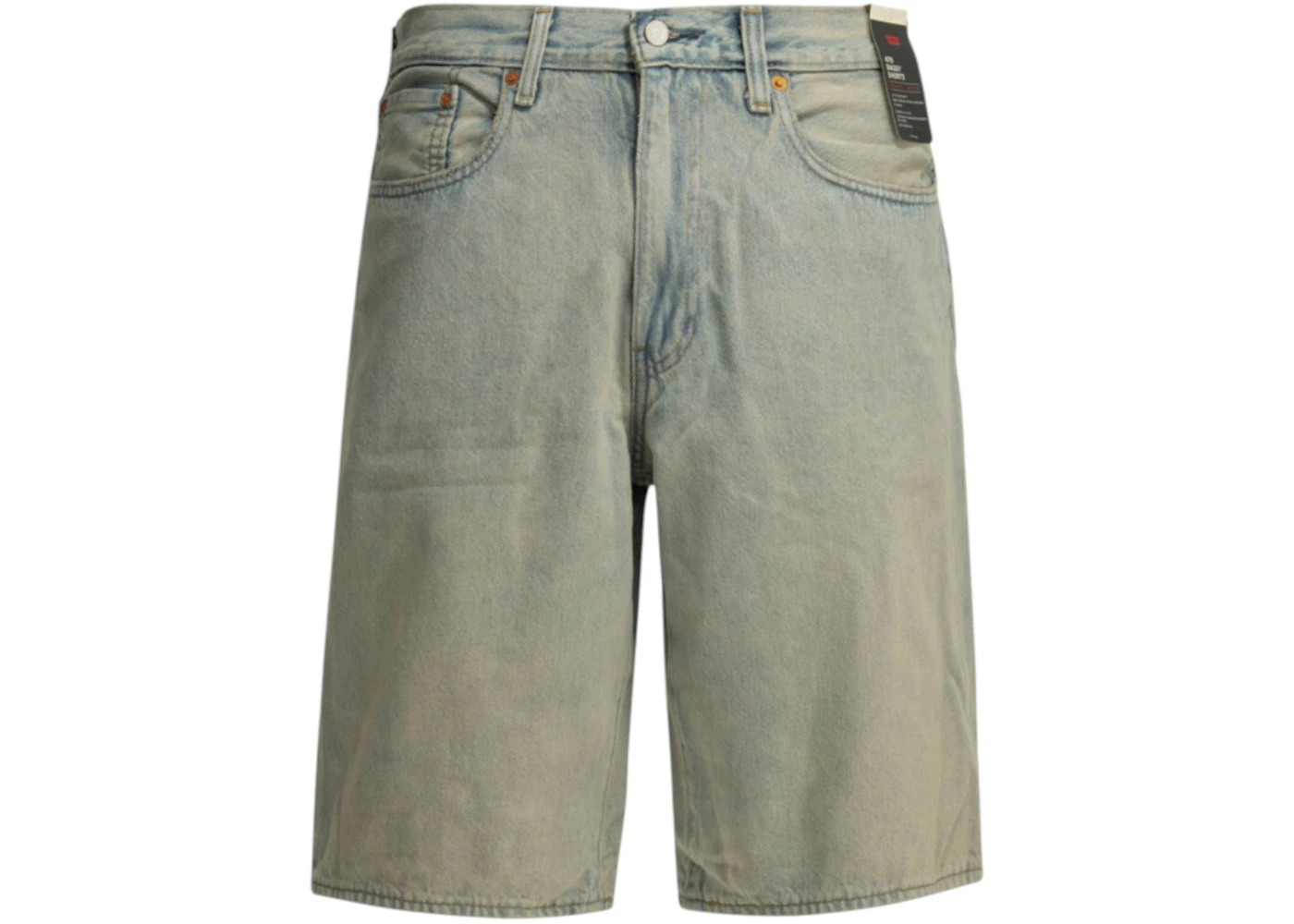 Levis 478 Baggy Shorts Light Blue