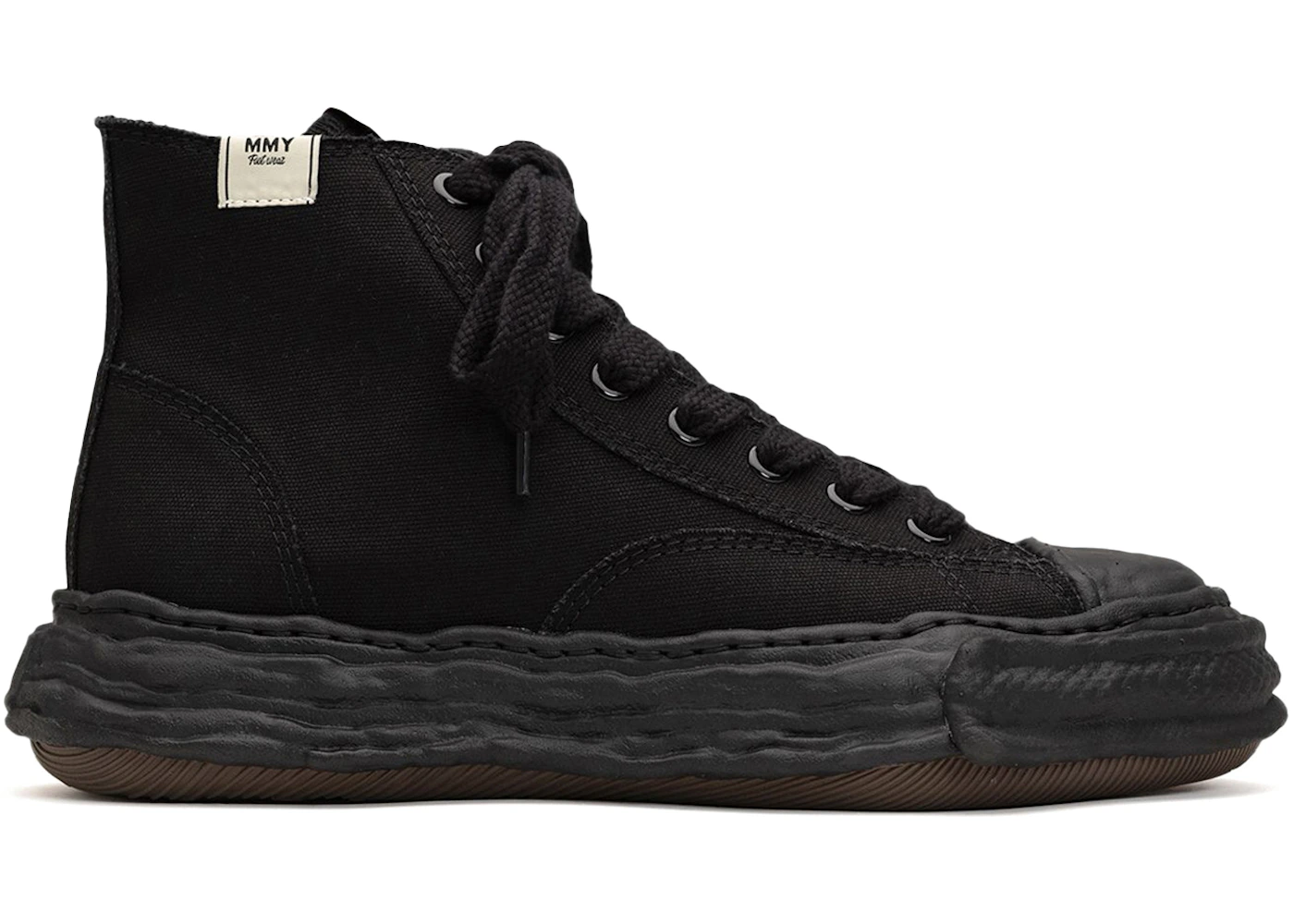 Maison Mihara Yasuhiro Peterson 23 OG Sole Canvas High Triple Black