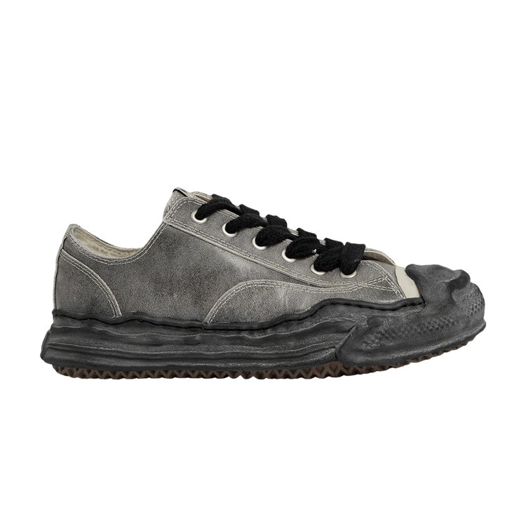 Maison Mihara Yasuhiro Hank Low 'Vintage Leather - Black'