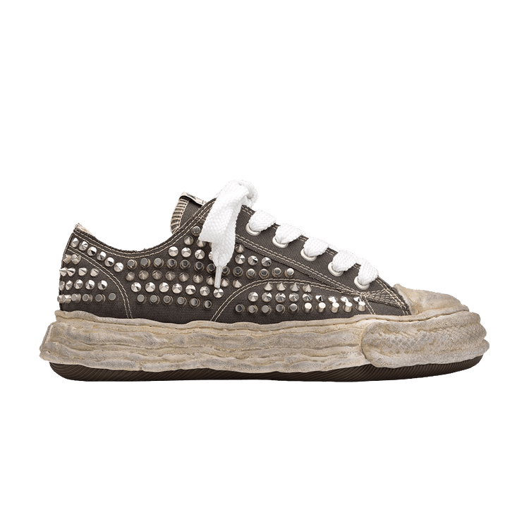 Maison Mihara Yasuhiro Peterson 23 OG Sole Studded Canvas Low 'Grey'