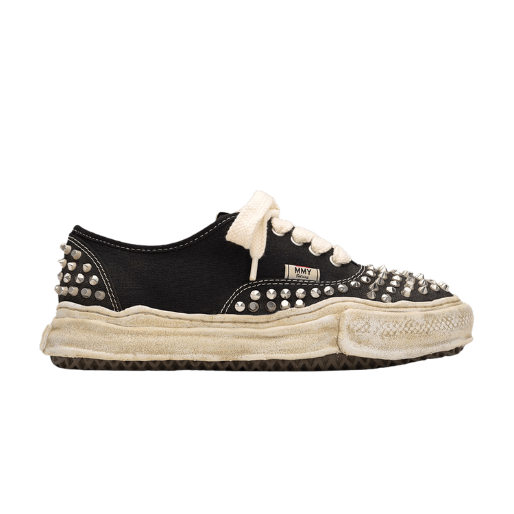 Maison Mihara Yasuhiro Baker OG Sole Studded Canvas Low 'Black'