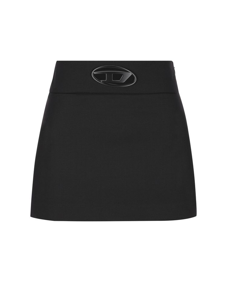 Diesel O-Dixy Logo Detailed Mini Skirt