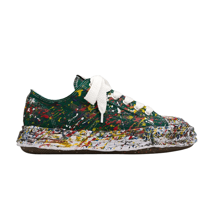 Maison Mihara Yasuhiro Peterson 23 OG Sole Sputtering Paint Canvas Low 'Green'