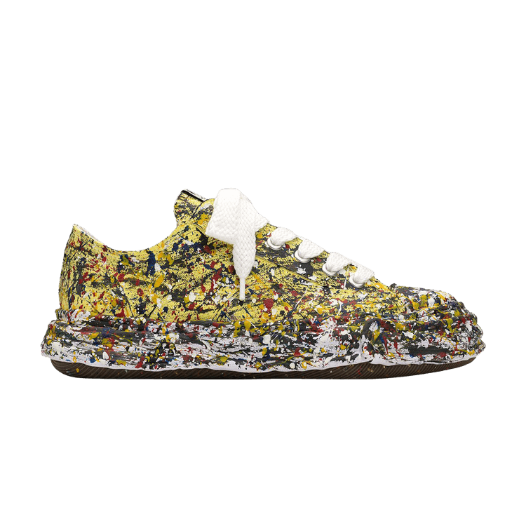 Maison Mihara Yasuhiro Peterson 23 OG Sole Sputtering Paint Canvas Low 'Yellow'