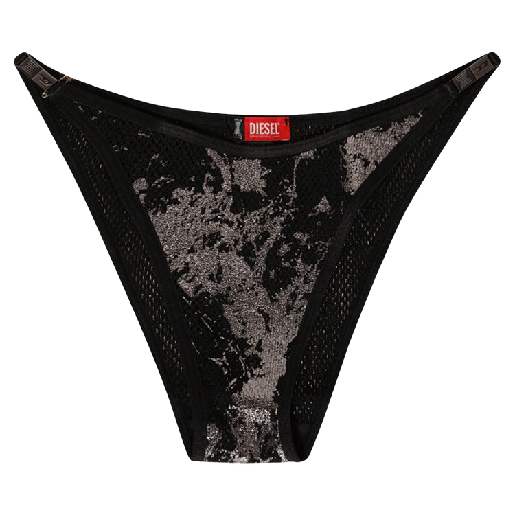 Diesel Fishnet String Bikini 'Black'