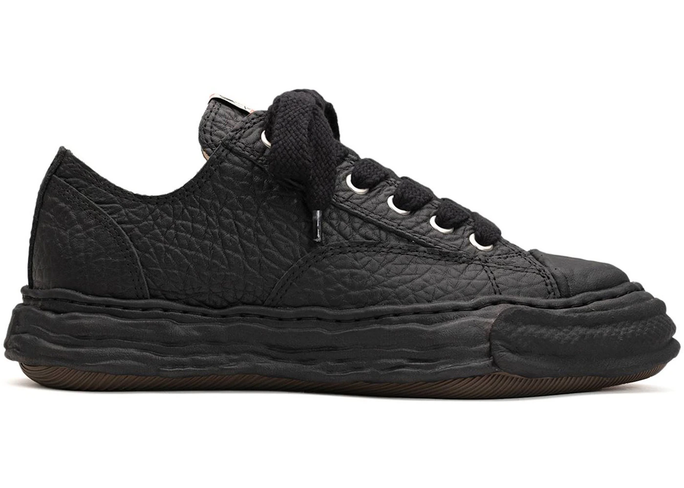Maison Mihara Yasuhiro Peterson 23 OG Sole Monster Leather Low Triple Black
