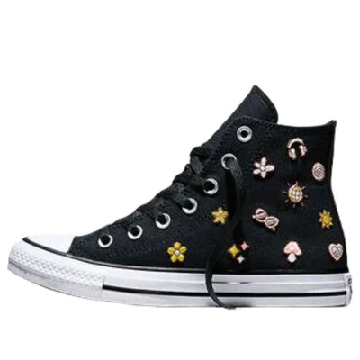 Converse Chuck Taylor All Star Retro Embroidery 'Black New Found Bloom'