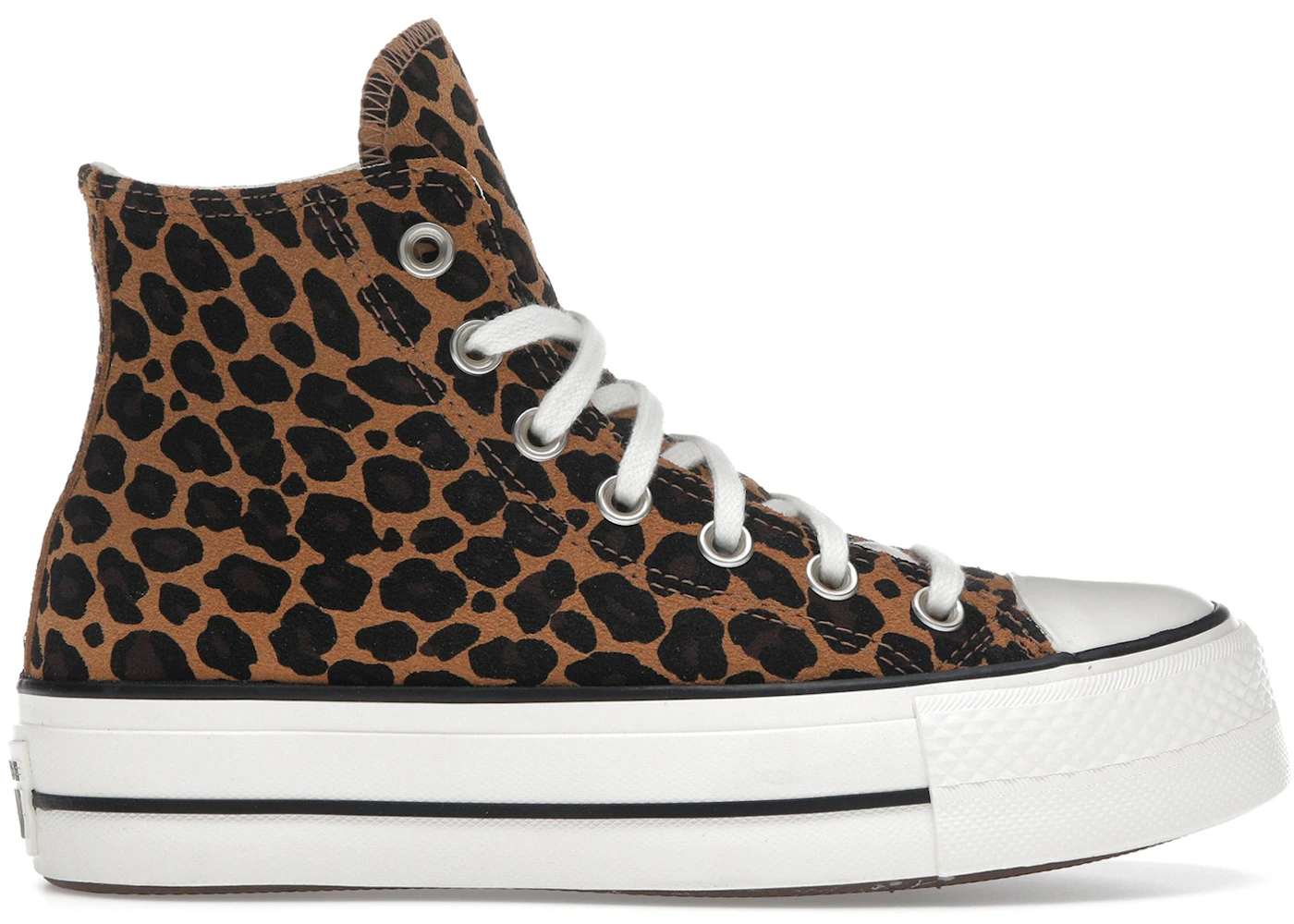 Converse Chuck Taylor All Star Lift Platform Hi Leopard Suede (Women's)