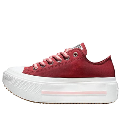Converse Chuck Taylor All Star Lift Double Stack Platform Double Lace 'Brick Snack White Ok Bloomer'