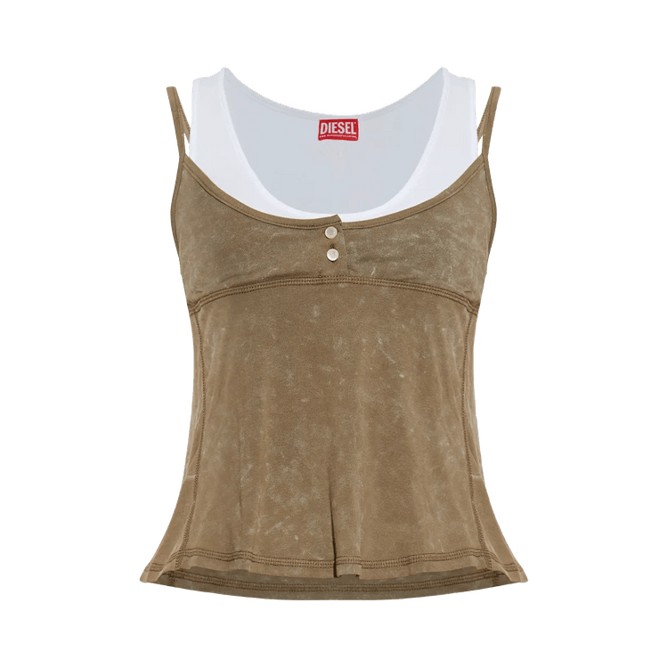 Diesel T-Olisse Tank Top 'Olive'