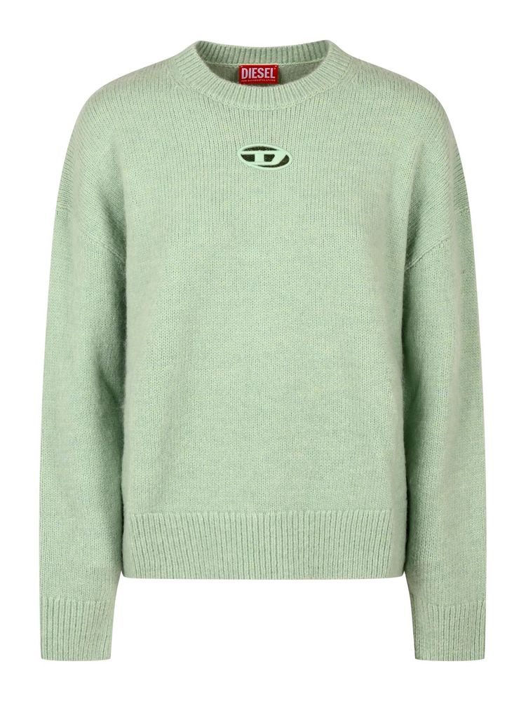 Diesel Logo Detail Knitted Sweater