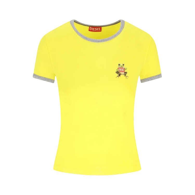 Diesel T-Uncuties Long S11 T-Shirt 'Yellow'