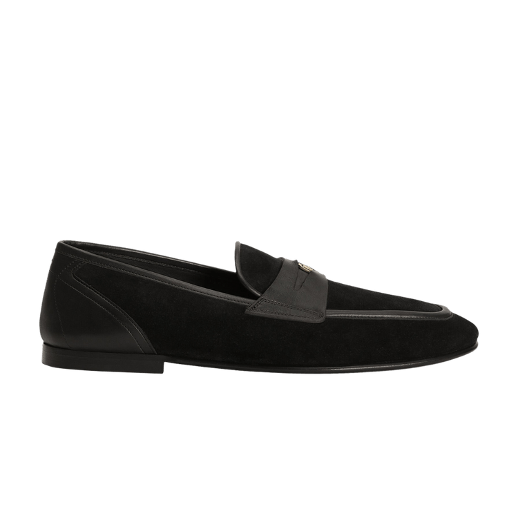 Dolce & Gabbana Split Calfskin Slipper 'Black'